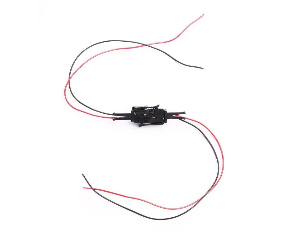 Gancio corto H0, con conduzione di corrente DS Modellismo Gancio corto H0, conduzione scala H0