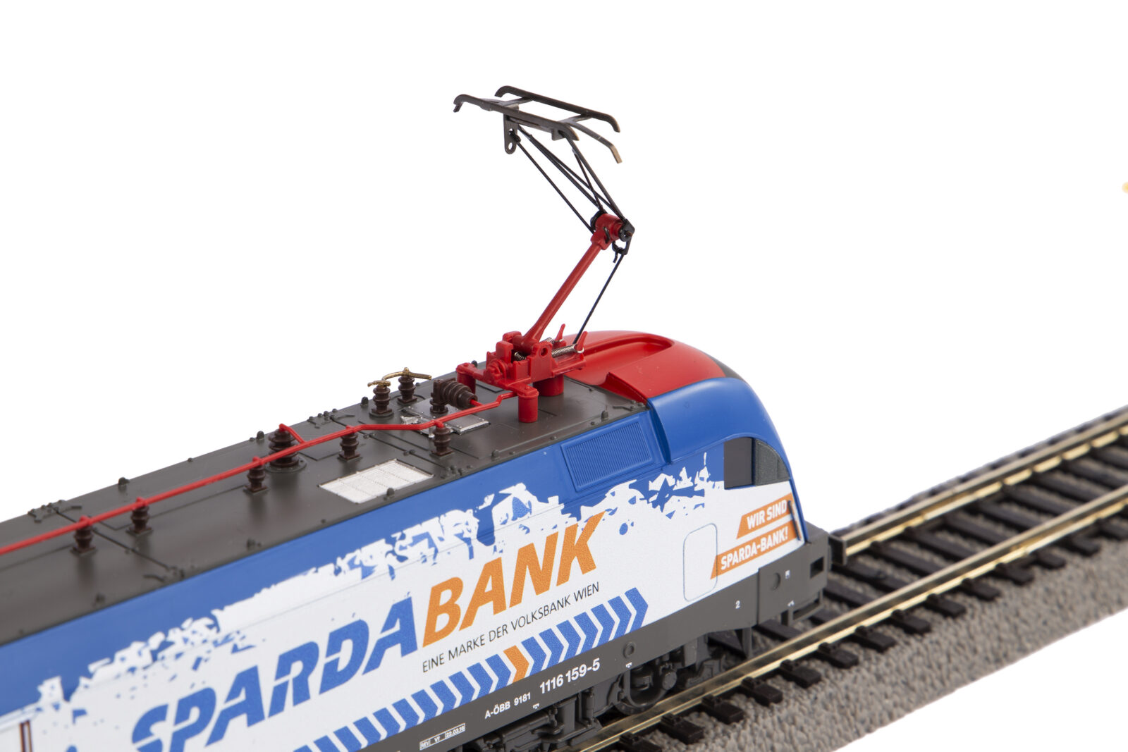 Locomotiva elettrica Rh 1116 Sparda-Bank ÖBB Epoca VI Scala H0 DS Modellismo Locomotiva elettrica Rh 1116 scala H0
