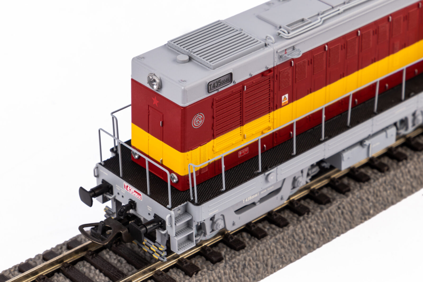 Locomotiva Diesel BR T.435 ÈSD Epoca IV Scala H0 DS Modellismo Locomotiva Diesel BR T.435 ÈSD scala H0