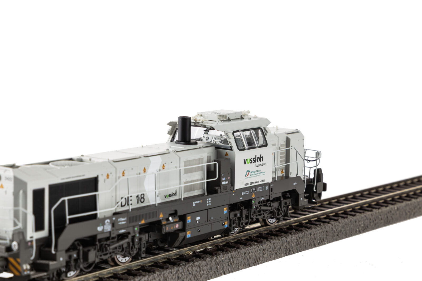 Locomotiva Diesel DE18 "Mercitalia" Epoca VI Scala H0 DS Modellismo Locomotiva Diesel DE18 "Mercitalia" scala H0
