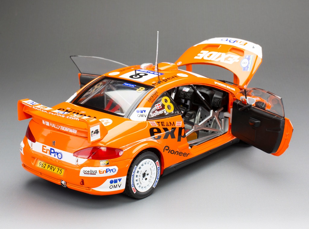 Peugeot 307 WRC DS Modellismo Peugeot 307 WRC scala 1:18 Sun Star