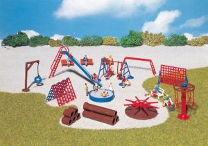 Attrezzature per il parco giochi scala H0