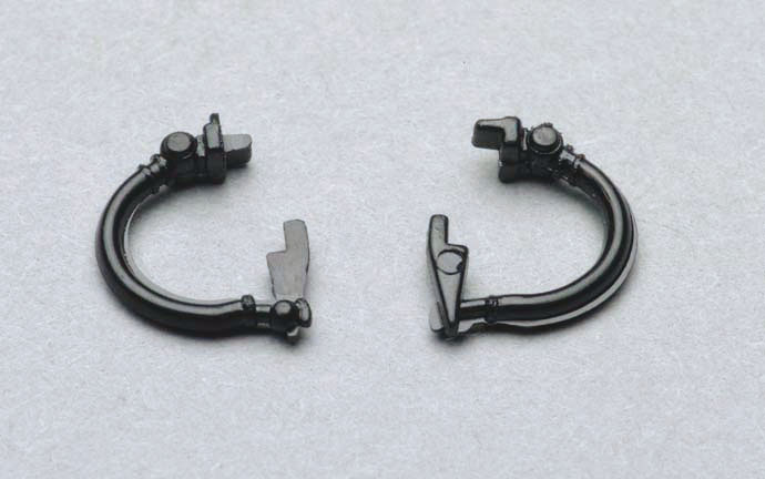 Ganci modellistici, 2 pezzi Scala H0 DS Modellismo Ganci modellistici, 2 pezzi scala H0 Piko