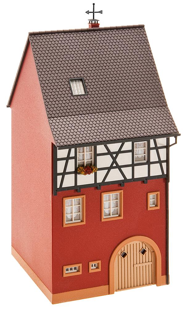 Casa a schiera Sport Meder Scala H0 DS Modellismo Casa a schiera Sport Meder scala H0 Faller