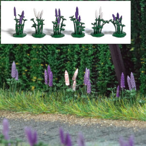 Lupini selvatici scala H0 Busch