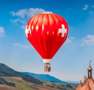 Mongolfiera scala H0 Faller