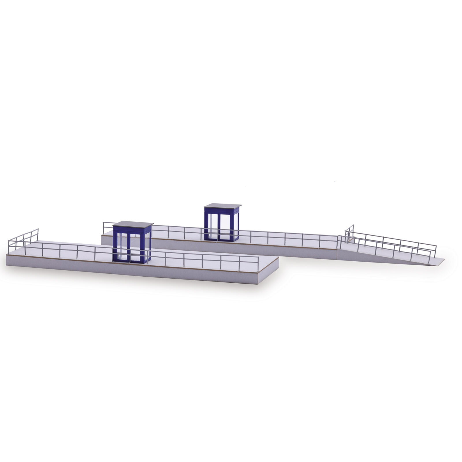 Piattaforma con rampa Scala H0 DS Modellismo Piattaforma rampa scala H0 Busch