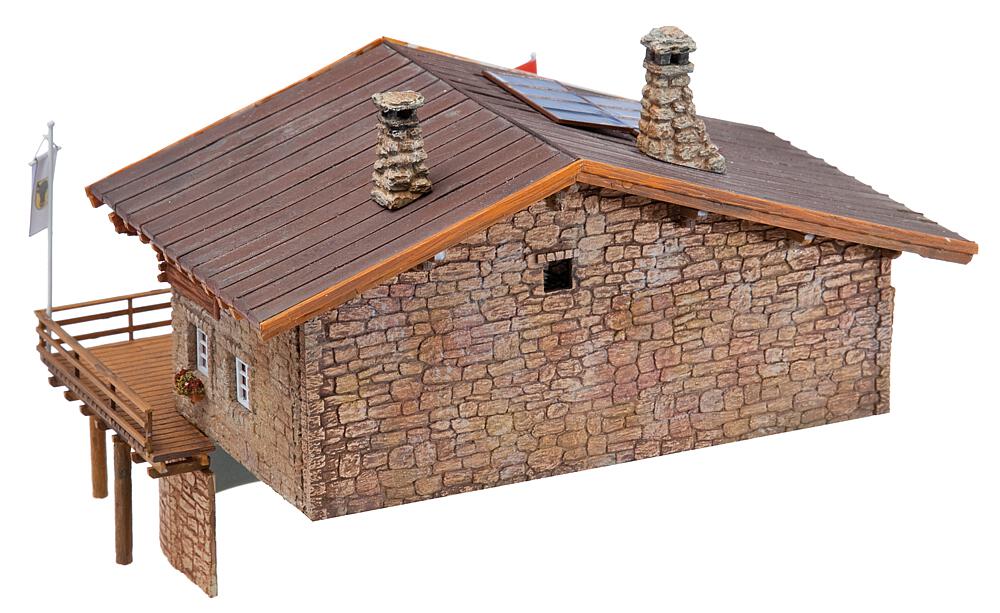Rifugio di alta montagna Rifugio Moser Scala H0 DS Modellismo Rifugio di alta montagna Rifugio scala H0