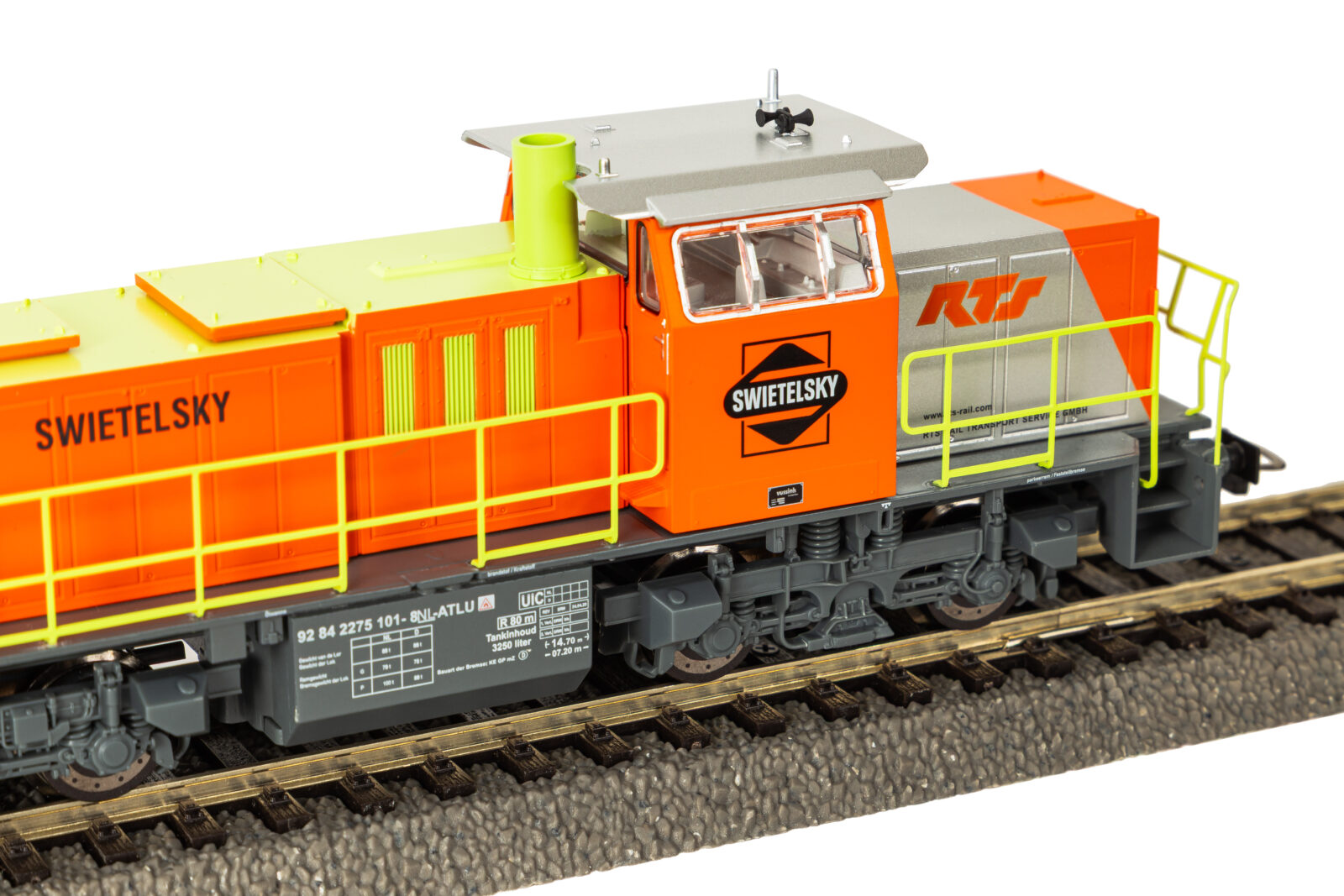 Locomotiva Diesel / Sound G 1206 RTS-Swietelsky NL Epoca VI - Versione in Corrente Alternata Scala H0 DS Modellismo Locomotiva Diesel / Sound G 1206 scala H0