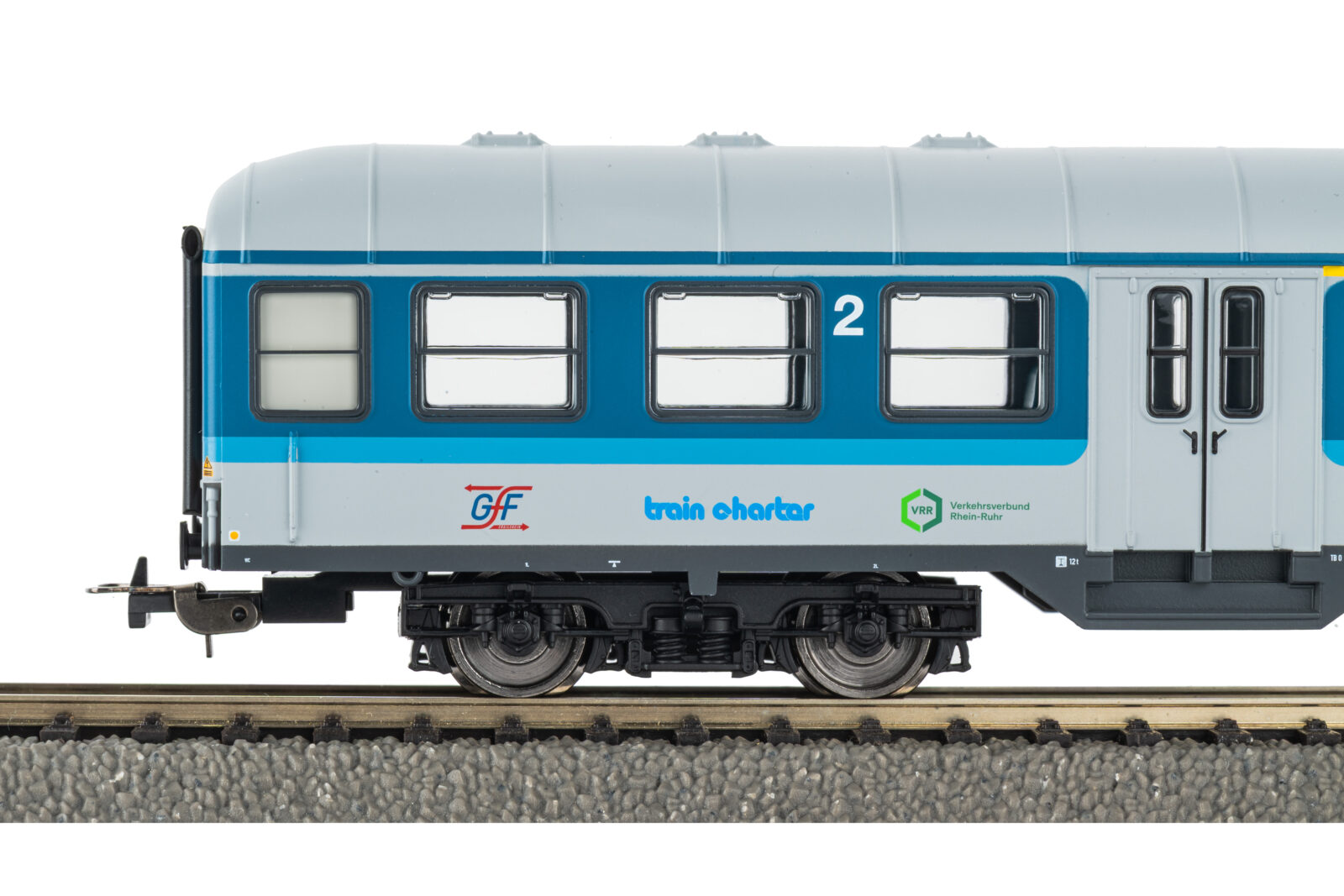 Carrozza Passeggeri 1^ / 2^ Classe Maas-Wupper-Express GFF Epoca VI Scala H0 DS Modellismo Carrozza Passeggeri 1^ / 2^ Classe scala H0 - vista 3