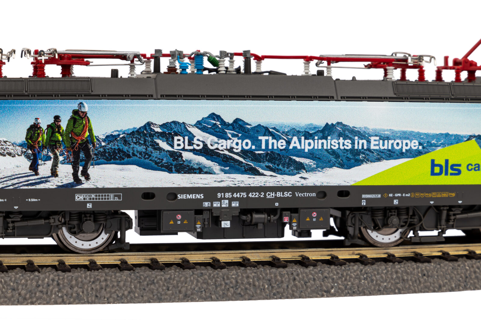 Locomotiva Elettrica Vectron New Alpinisti BLS Epoca VI Scala H0 DS Modellismo Locomotiva Elettrica Vectron scala H0