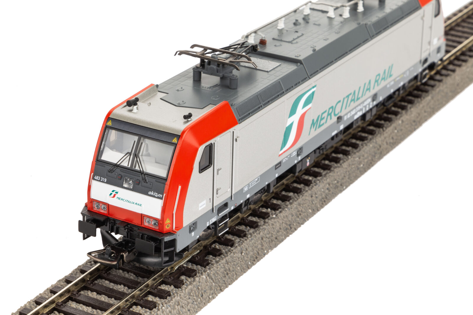 Locomotiva Elettrica / Sound E.483 Mercitalia Epoca VI - Versione C.A. Scala H0 DS Modellismo Locomotiva Elettrica / Sound E.483 scala H0
