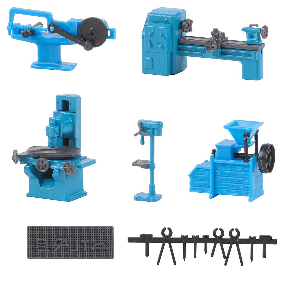 Attrezzatura per officina da fabbro Scala H0 DS Modellismo Attrezzatura per officina da fabbro scala H0