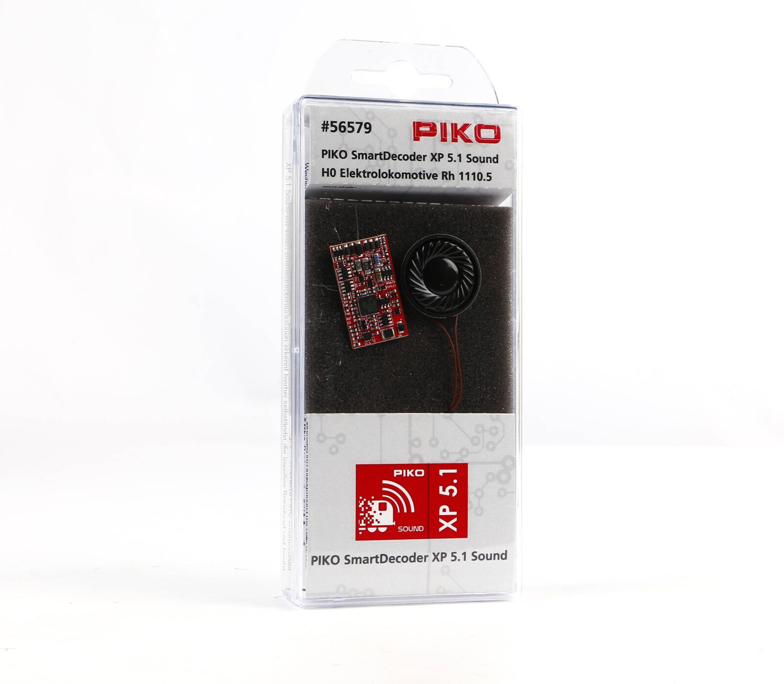 PIKO SmartDecoder XP 5.1 S Rh 1110.5 PluX22 con altoparlante Scala H0 DS Modellismo PIKO SmartDecoder XP 5.1 S Rh scala H0