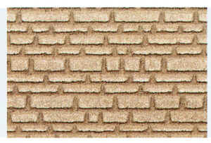 Muro di arenaria H0 / TT, 28x14 2 pezzi Heki