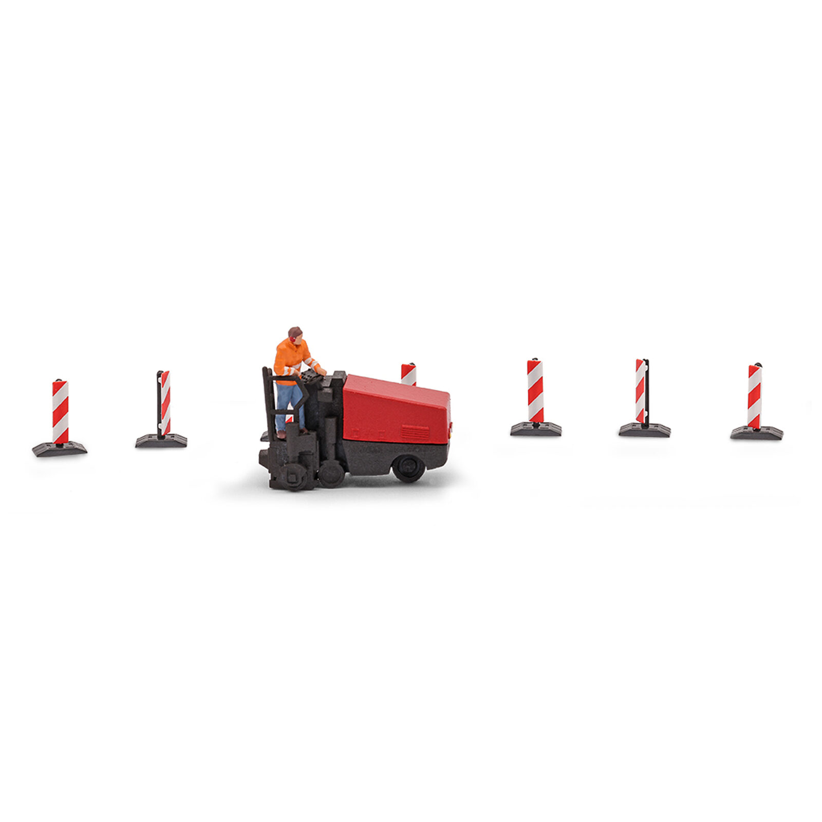 Set d'azione: Fresatrice per asfalto Scala H0 DS Modellismo Set d'azione: Fresatrice scala H0