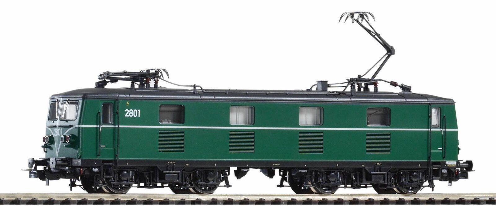 Locomotiva elettrica Rh 2800 #2801 SNCB Epoca IV in AC Scala H0 DS Modellismo Locomotiva elettrica Rh 2800 #2801 scala H0