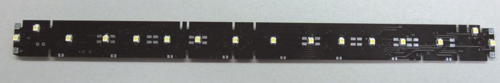 Kit illuminazione a LED per carrozza buffet IC Scala H0 DS Modellismo Kit illuminazione a LED scala H0