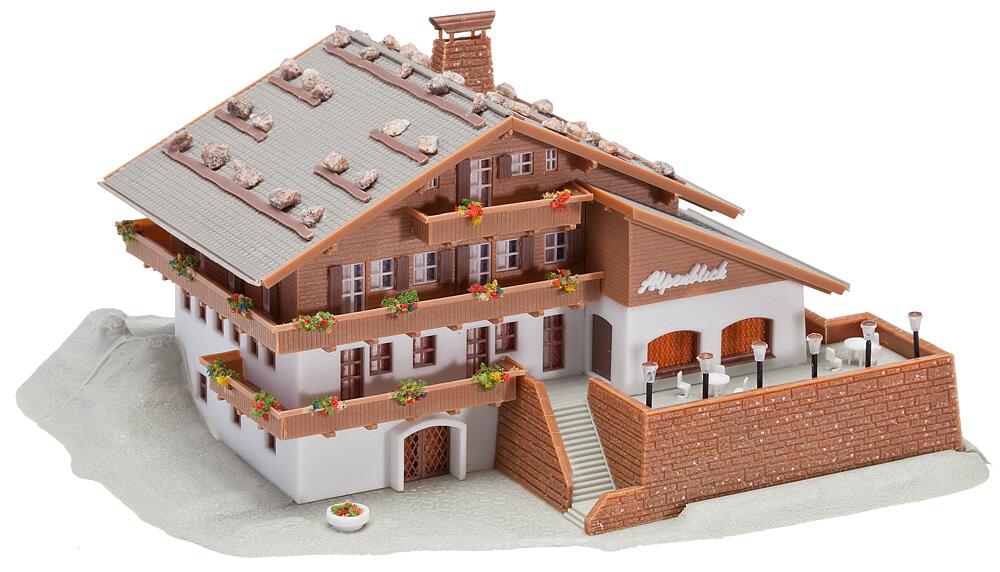 Locanda di montagna Alpenblick Scala N DS Modellismo Locanda di montagna Alpenblick scala N
