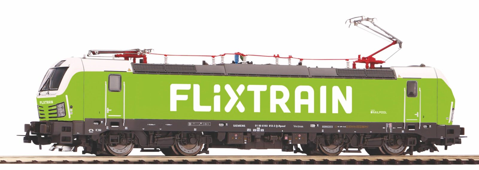 Locomotiva elettrica Gruppo 193 Vectron Flixtrain Scala H0 DS Modellismo Locomotiva elettrica Gruppo 193 scala H0