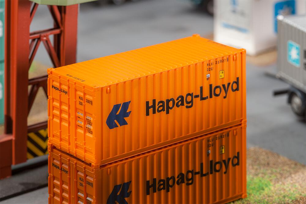 Container da 20' "Hapag-Lloyd" Scala H0 DS Modellismo Container da 20' "Hapag-Lloyd" scala H0