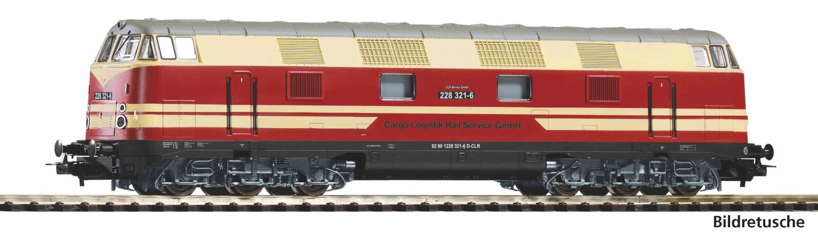 Locomotiva Diesel BR 228 Cargo Logistic Rail Epoca VI Scala H0 DS Modellismo Locomotiva Diesel BR 228 Cargo scala H0