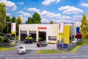 Officina di macchine agricole CLAAS scala H0