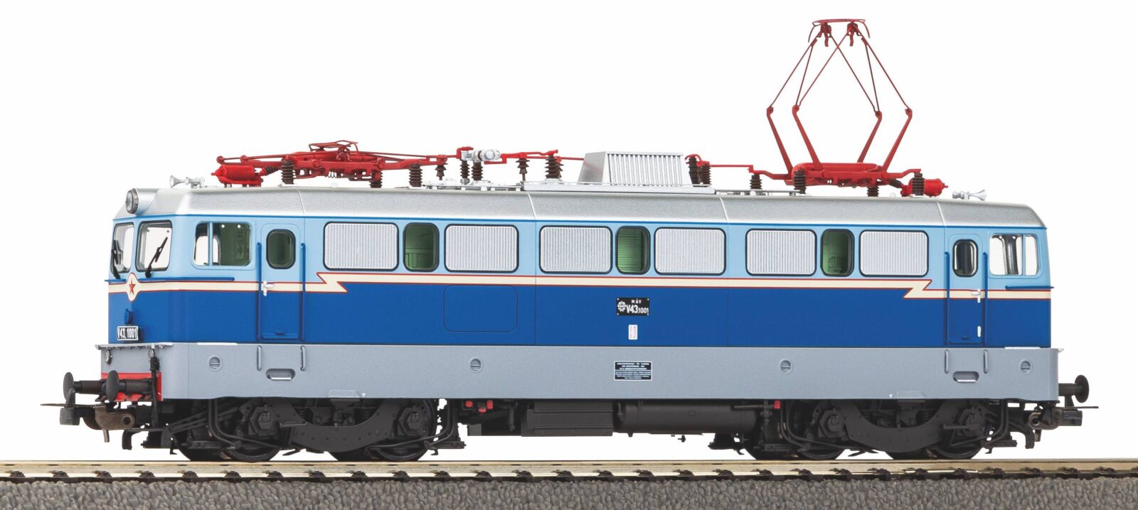 Locomotiva Elettrica BR V43 Jubi-Lok 1001 MAV Epoca V Scala H0 DS Modellismo Locomotiva Elettrica BR V43 scala H0