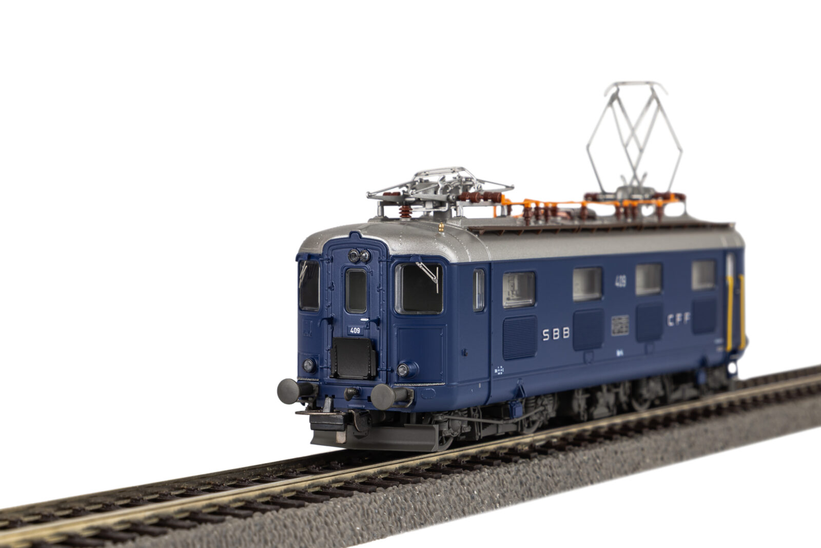 Locomotiva Elettrica / Sound Re 4/4 | 409 SBB Epoca III Scala H0 DS Modellismo Locomotiva Elettrica / Sound Re 4/4 scala H0 - vista 3