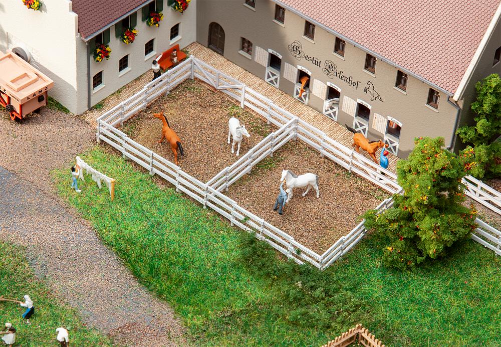 Recinzione del paddock Scala N DS Modellismo Recinzione del paddock scala N Faller