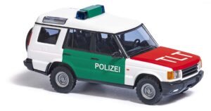 Land Rover Disco. Polizia scala H0 Busch