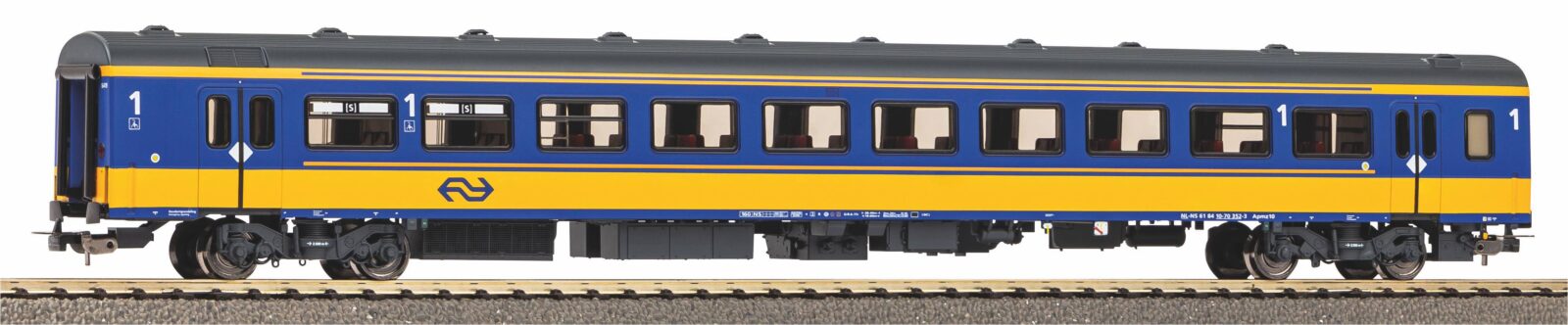 Carrozza Passeggeri ICR 1^ Classe NS VI Scala H0 DS Modellismo Carrozza Passeggeri ICR 1^ Classe scala H0