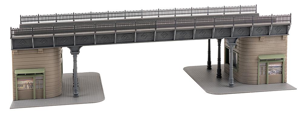 Ponte ferroviario-urbano Scala H0 DS Modellismo Ponte ferroviario-urbano scala H0 Faller