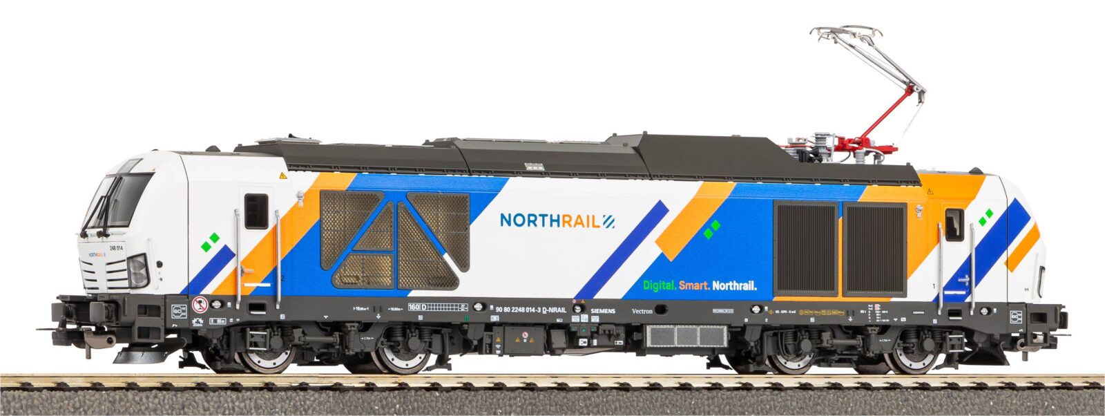 Locomotiva a Doppia Potenza / Sound "dual mode" BR 248 "Northrail" Epoca VI - Versione in Corrente Aletrnata Scala H0 DS Modellismo Locomotiva a Doppia Potenza / Sound scala H0