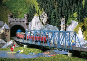 Ponte a travi scala H0 Faller