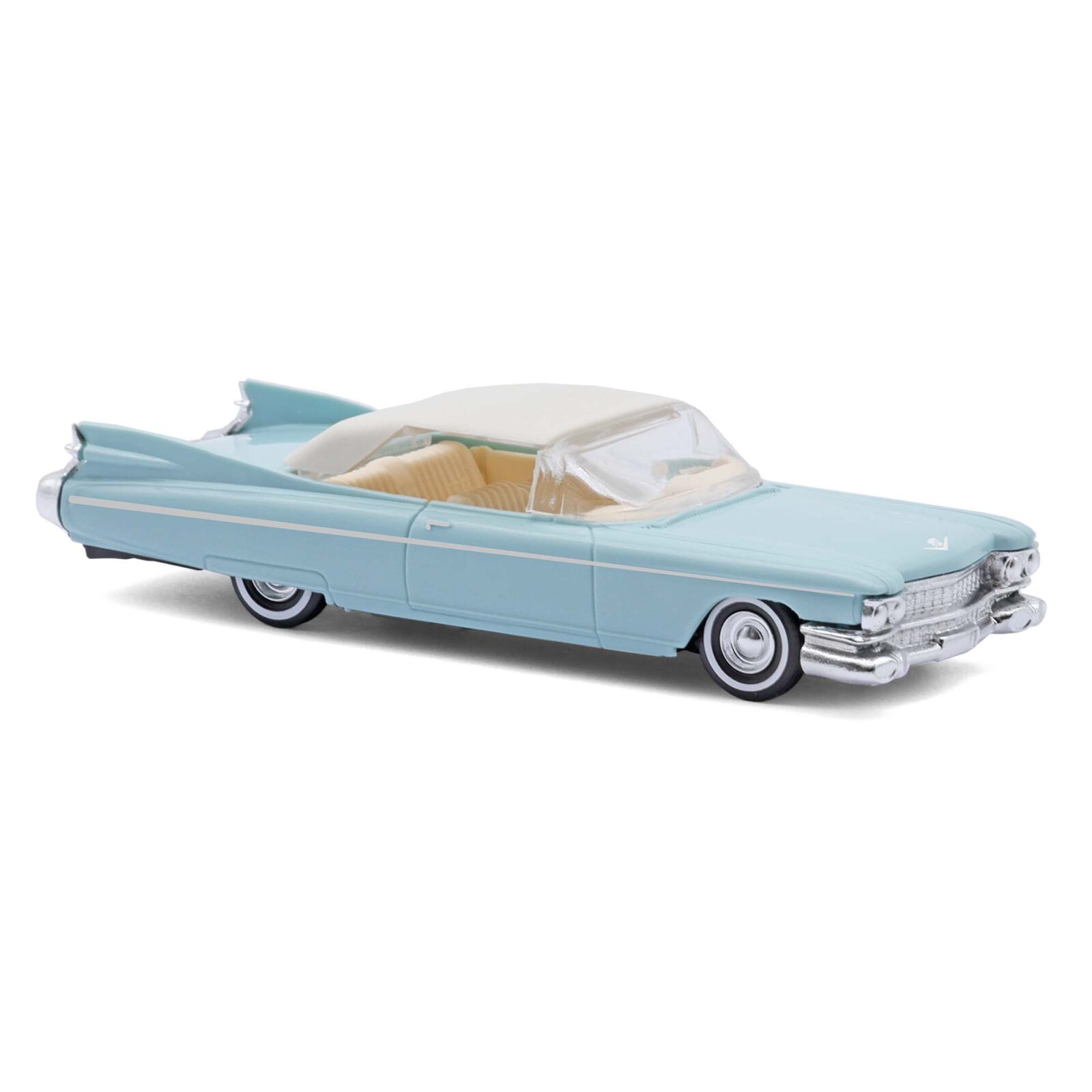 Cadillac Eldorado - Blu Scala H0 DS Modellismo Cadillac Eldorado Blu scala H0 Busch