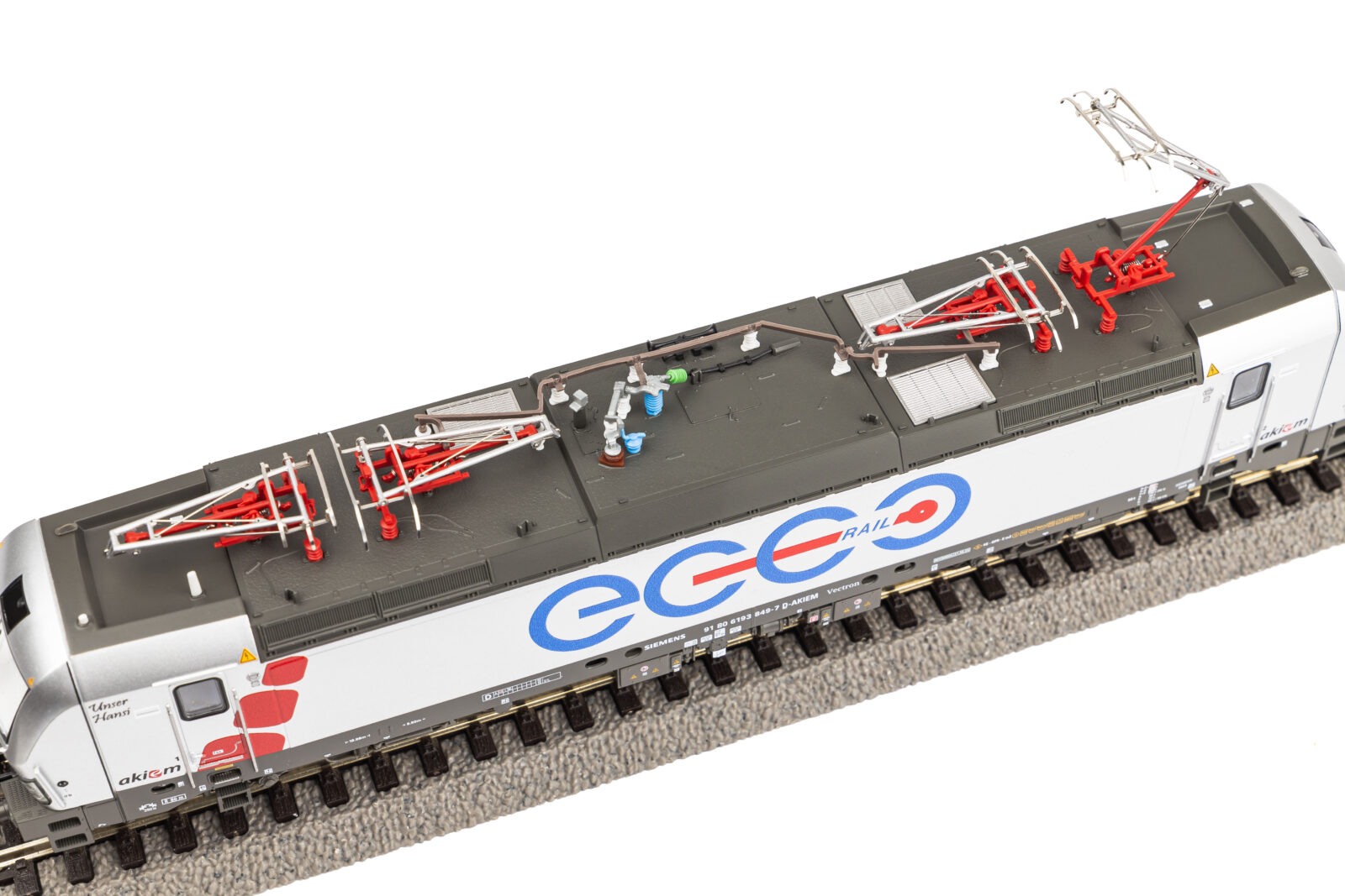 Locomotiva Elettrica Vectron BR 193 Ecco-Rail VI Scala H0 DS Modellismo Locomotiva Elettrica Vectron BR 193 scala H0