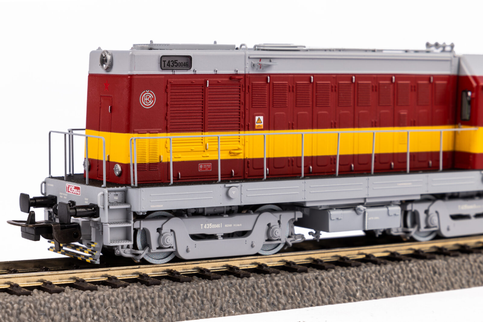 Locomotiva Diesel BR T.435 ÈSD Epoca IV Scala H0 DS Modellismo Locomotiva Diesel BR T.435 ÈSD scala H0