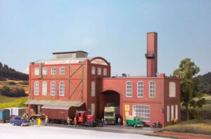 Fabbrica di cemento scala H0 Piko