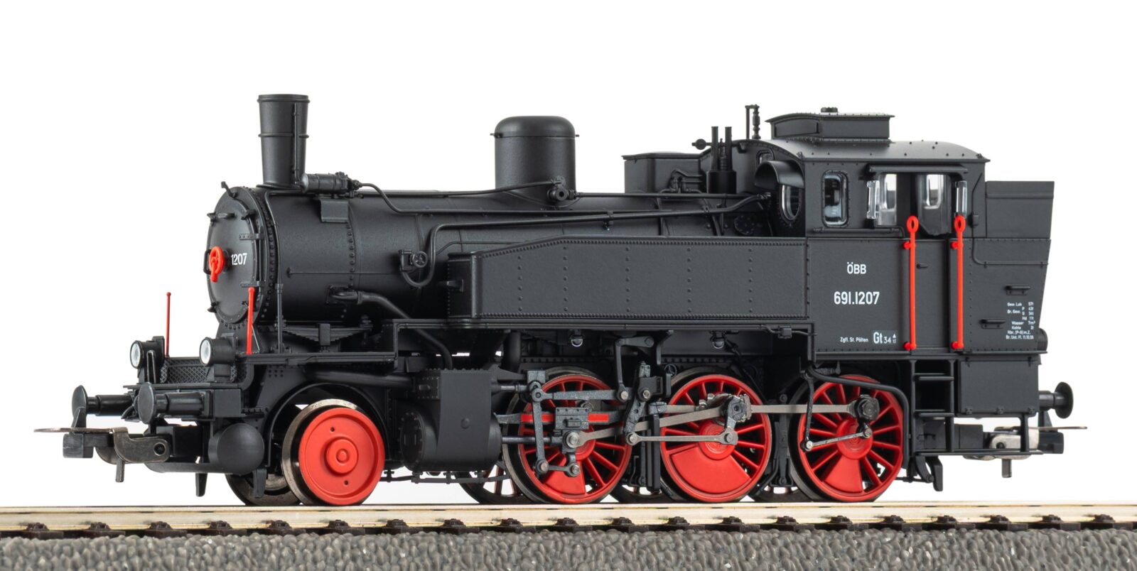 Locomotiva a vapore Rh 691 ÖBB Epoca III Scala H0 DS Modellismo Locomotiva a vapore Rh 691 ÖBB scala H0