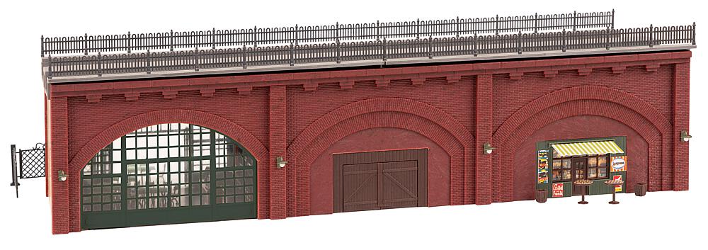 Portici con negozi e interni Scala H0 DS Modellismo Portici negozi e interni scala H0 Faller