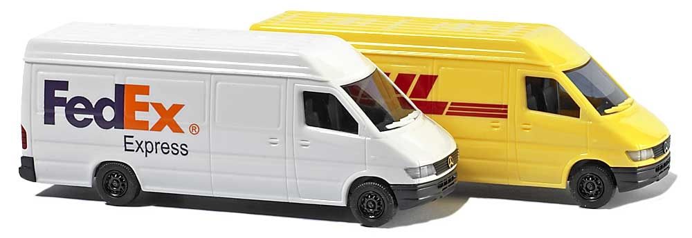 Furgone MB Sprinter per consegne Scala N DS Modellismo Furgone MB Sprinter per consegne scala N
