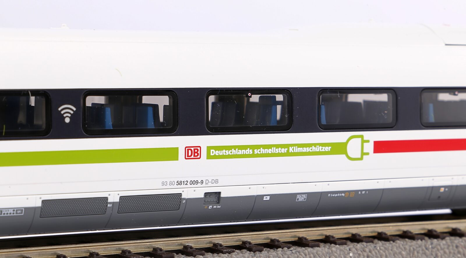 Elettrotreno Gruppo 412 4tlg. ICE 4 DB AG Protettori del clima Epoca VI Scala H0 DS Modellismo Elettrotreno Gruppo 412 4tlg. ICE 4 scala H0