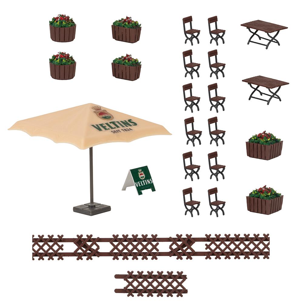 Locanda di campagna Veltins Scala H0 DS Modellismo Locanda di campagna Veltins scala H0 Faller