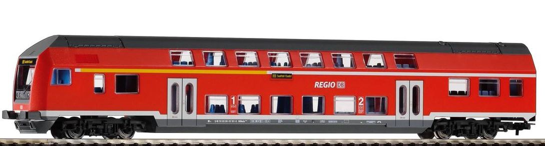 Carrozza pilota a due piani DBbuzf778 DB Regio Epoca VI Scala H0 DS Modellismo Carrozza pilota a due piani scala H0