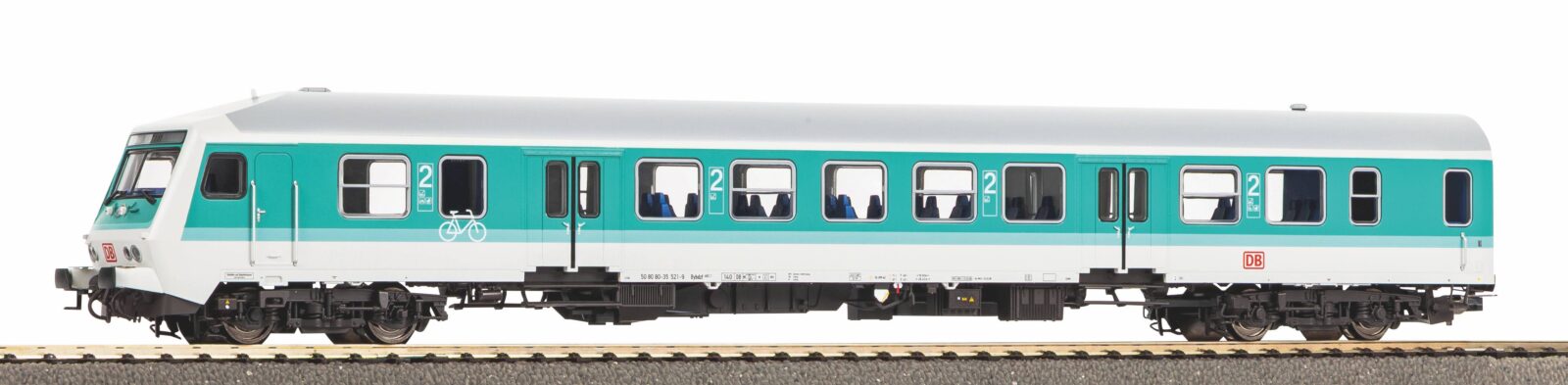 Carrozza Pilota DB AG Epoca V - Versione in Corrente Alternata Scala H0 DS Modellismo Carrozza Pilota DB AG Epoca V scala H0