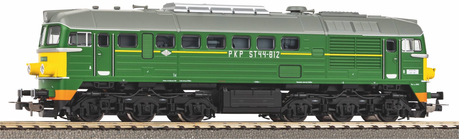 Locomotiva Diesel ST44 PKP IV Scala H0 DS Modellismo Locomotiva Diesel ST44 PKP IV scala H0 Piko