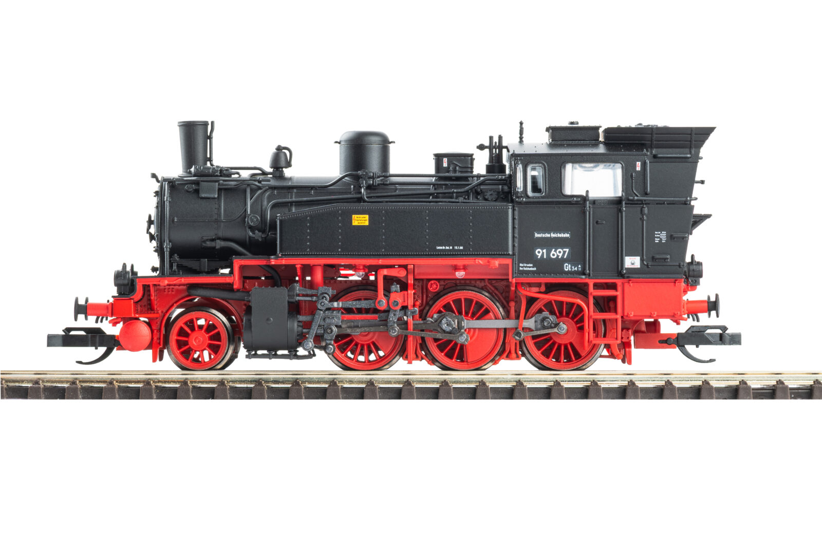 Locomotiva a Vapore BR 91.3 DR Epoca III Scala TT DS Modellismo Locomotiva a Vapore BR 91.3 DR scala TT - vista 4