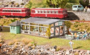 Bistrot Wintergarten scala H0 Faller