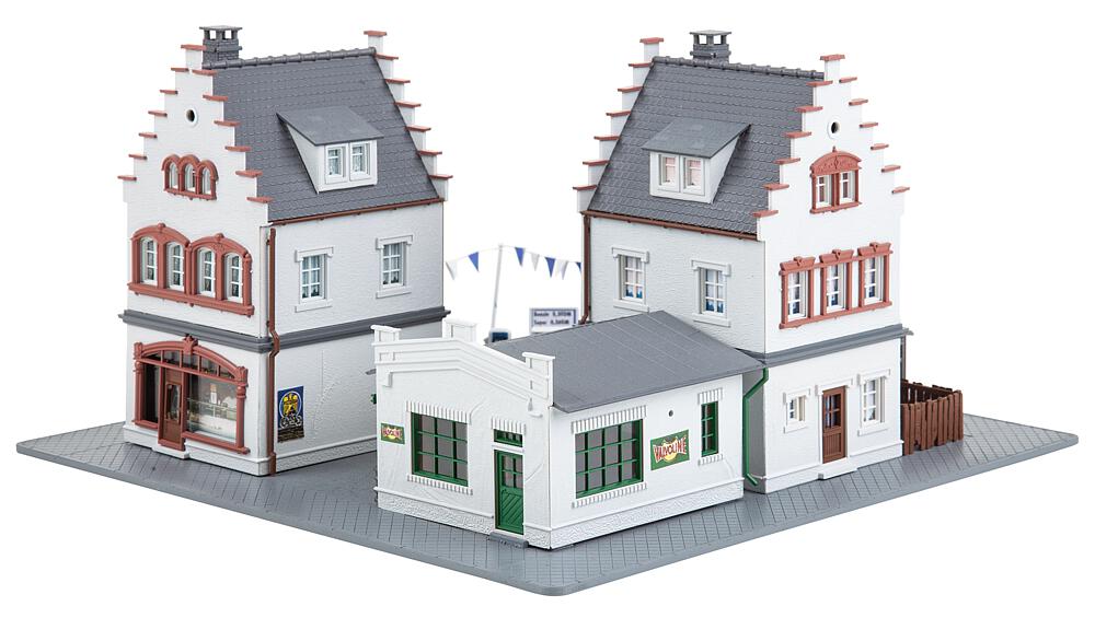 Stazione di servizio di Hesselbach Scala H0 DS Modellismo Stazione di servizio di Hesselbach scala H0